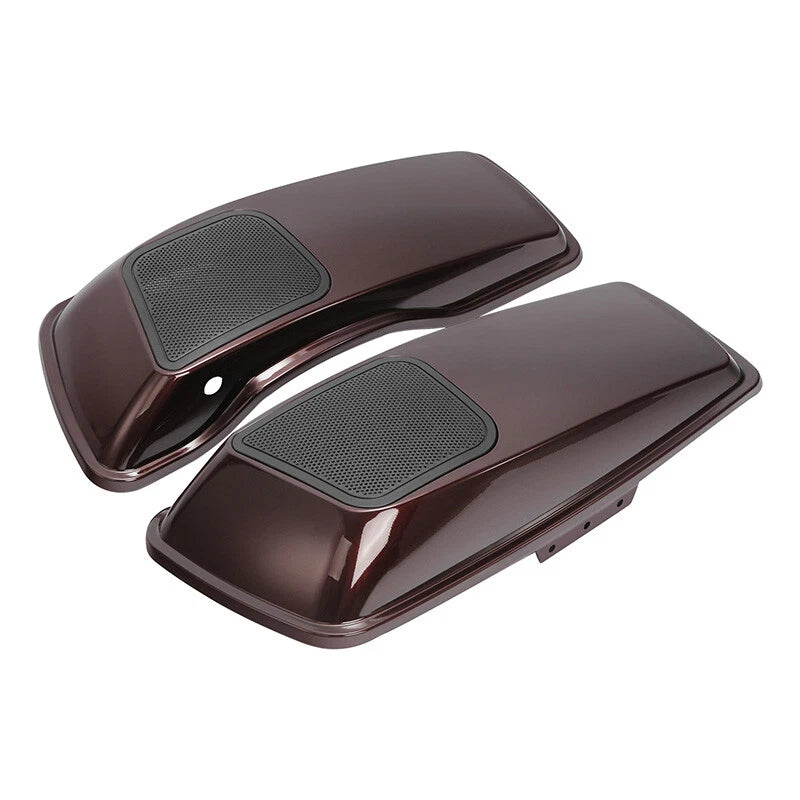 6x9" Saddlebag Speaker Lids for Harley Touring Glide (2014–2024) Twisted Cherry