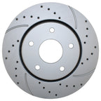 Front Drilled Coat 302mm Brake Disc for Chrysler Dodge Ram (2002–2023)