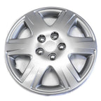 Wheel Cover Hubcaps Push On Silver for Toyota Corolla (2005–2008)