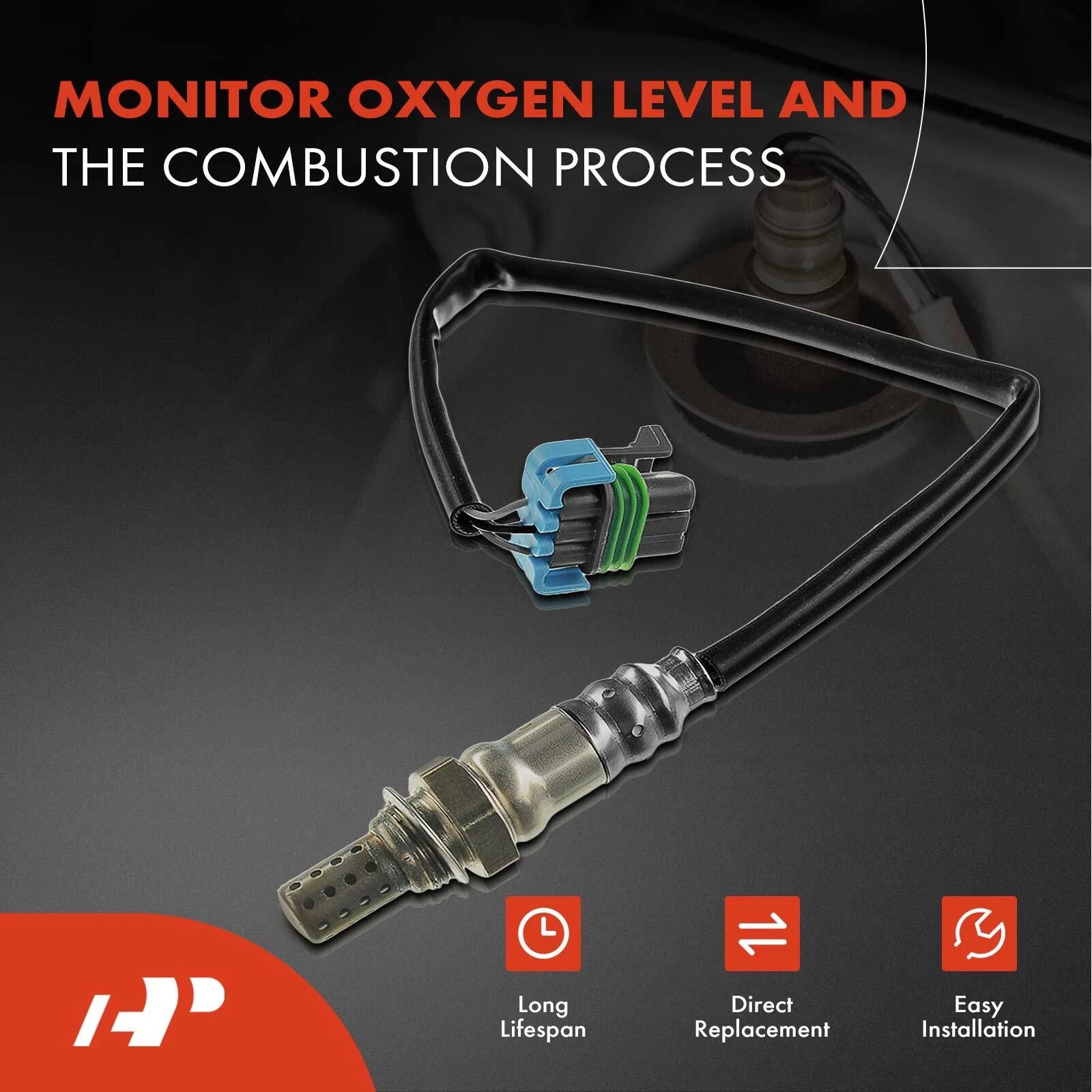 Set of 4 O2 Oxygen Sensors for Chevy Camaro Cadillac