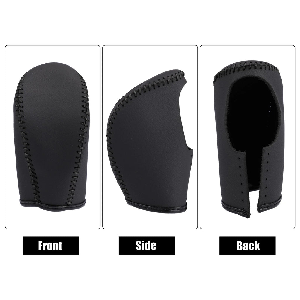 Faux Leather Gear Shift Knob Cover for Nissan Rogue Sport (2017–2021) 734301026062