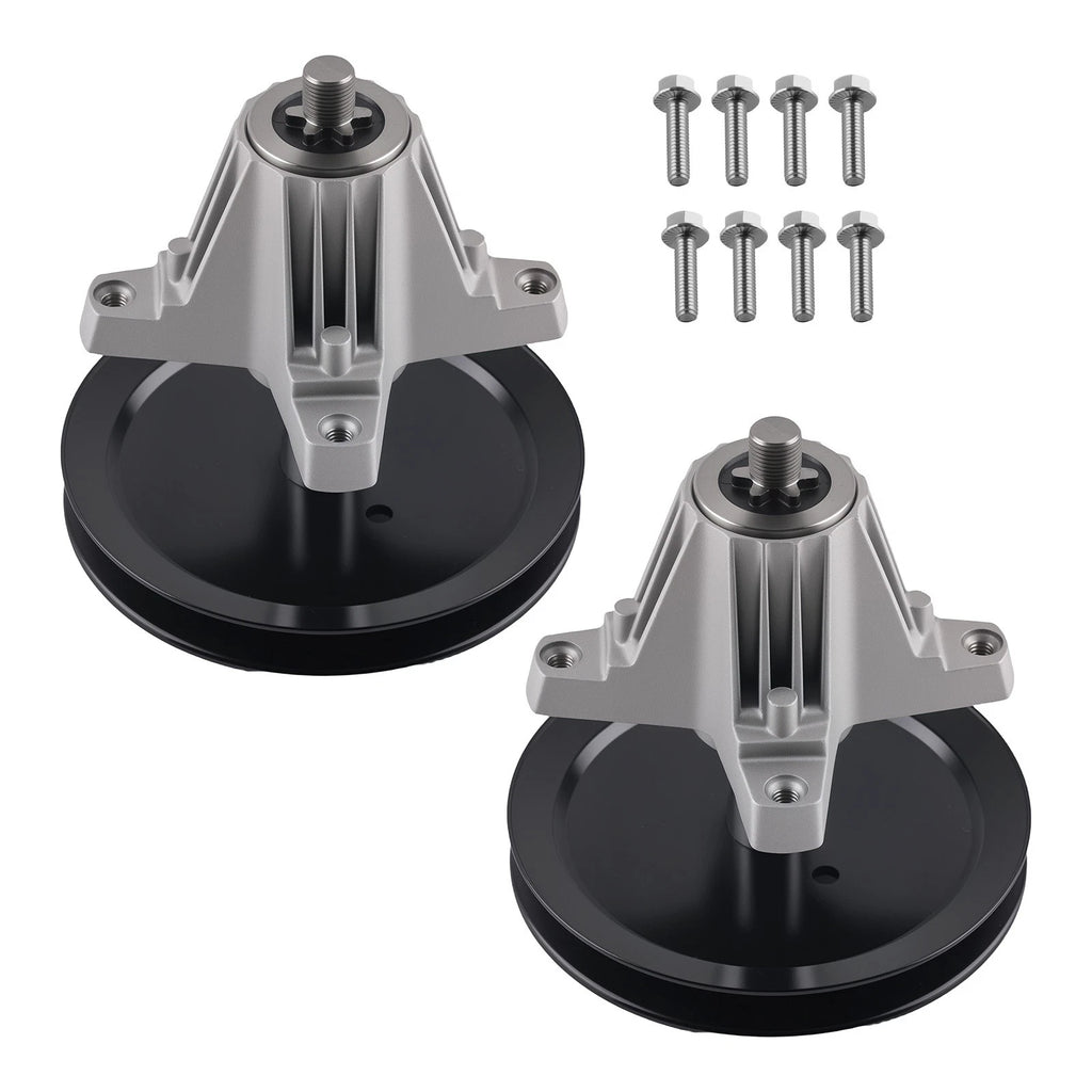 2X Mandrel Spindle for MTD Troy-Bilt (13AL78ST099, 13AX79KT011, 918-04636A)