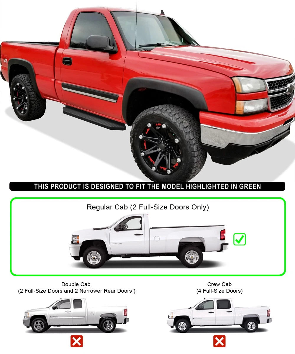 Running Boards for Chevrolet Silverado GMC Sierra (1999-2007)