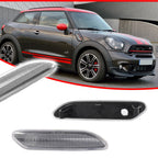 Clear Front Side Marker Lights for Mini Cooper Countryman (2012–2017)