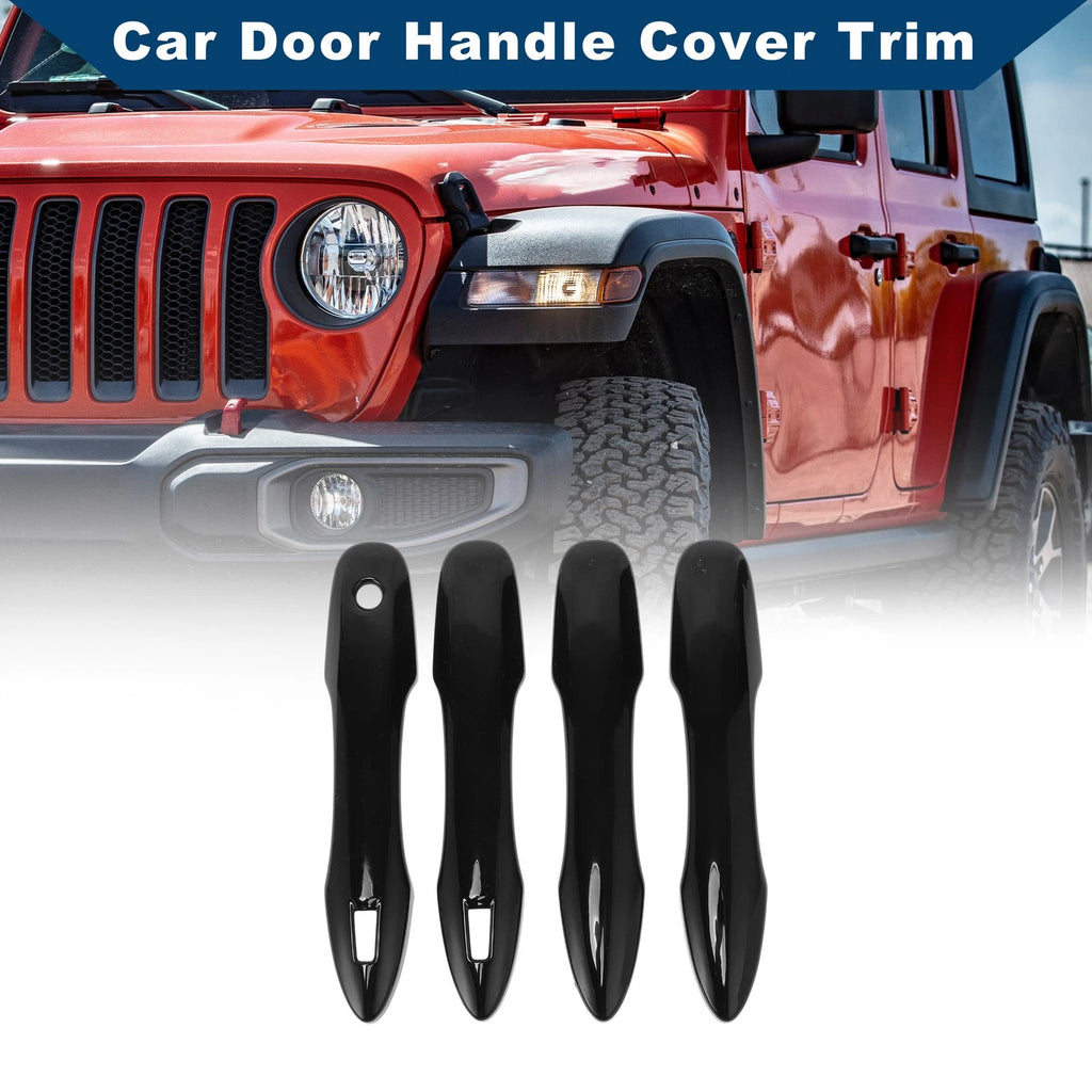 Door Handle Cover Trim for Toyota Camry (2018–2024) Black