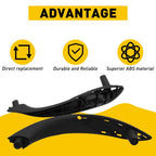 Set of 2 Interior Door Pull Handle Trim Covers for BMW F30 F80 F31 (2012–2019)