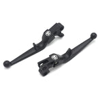 Black Skull Brake Clutch Levers for Harley XL (1996–2003), Softail (1996–2012), Touring (1996–2007)