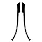 Piano Black Rearview Mirror Anticollision Strip Cover for Audi A4 B9 S4 RS4