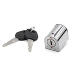 Stainless Steel Motorcycle Steering Lock with 2 Keys for Honda CG125 (2000-2023)