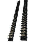 Panel Mount Barrier Terminal Block 30 Positions for TE Buchanan (12-22AWG)