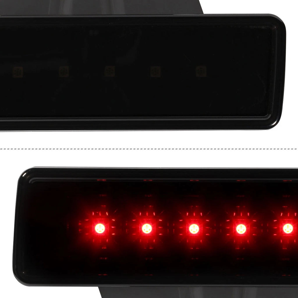 Full LED Third Tail Brake Light for Jeep Wrangler (2007–2017) - Smoked
