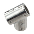 Stainless Steel Railing Tee Pipe 60 Degree for Boats Yachts Kayaks