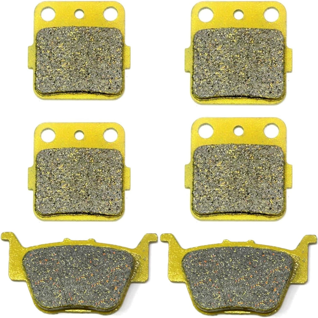 Set of 4 Brake Pads for Honda TRX 420 FA Fourtrax Rancher (2009–2014)