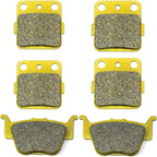 Set of 4 Brake Pads for Honda TRX 420 FA Fourtrax Rancher (2009–2014)