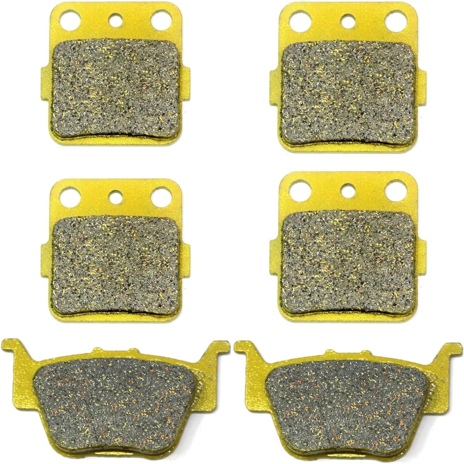 Set of 4 Brake Pads for Honda TRX 420 FA Fourtrax Rancher (2009–2014)