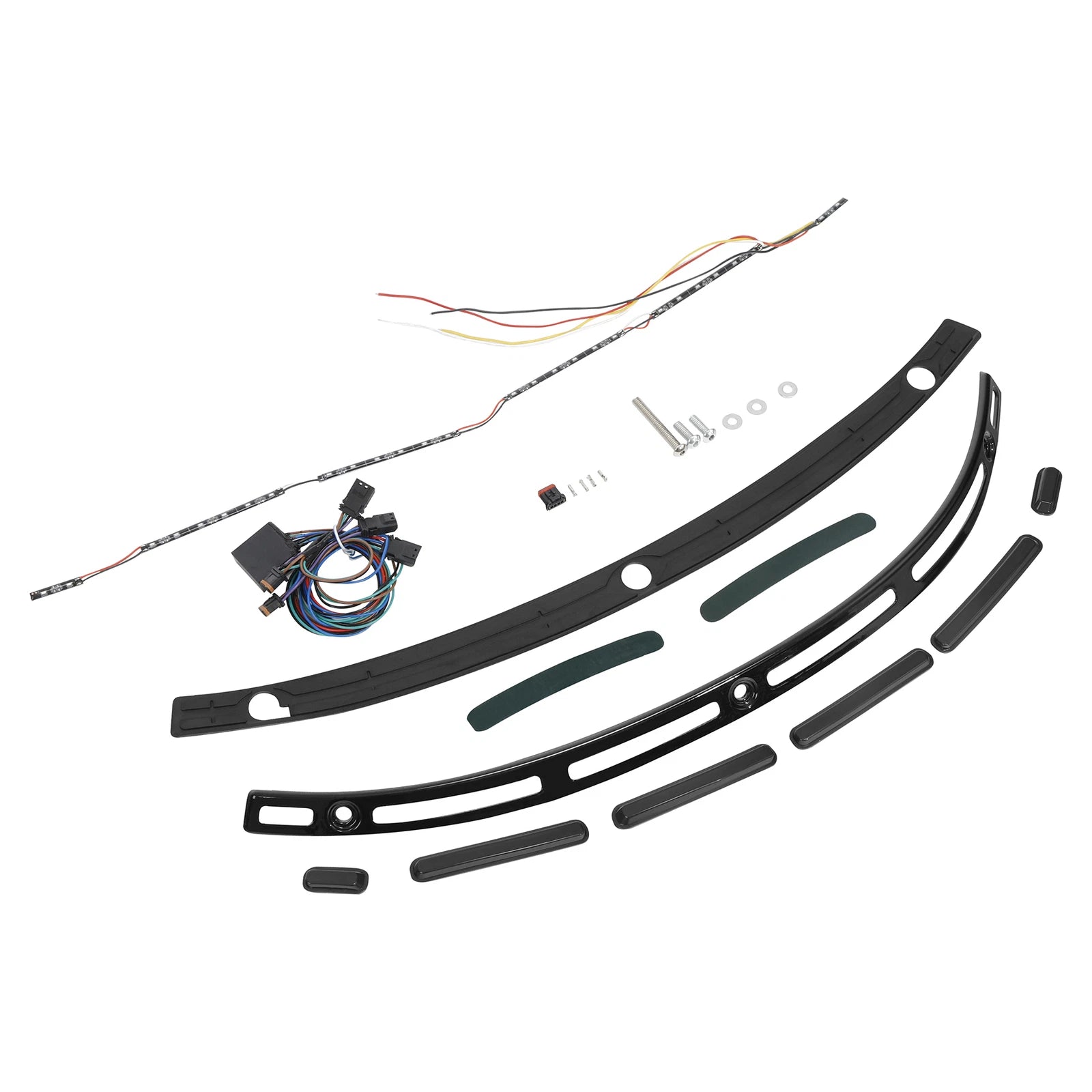 LED Windshield Trim Turn Signals for Harley Touring Street Tri Glide (2014–2023)