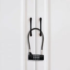 Zinc Alloy Password Lock with Steel Cable for Gym Lockers (2023)