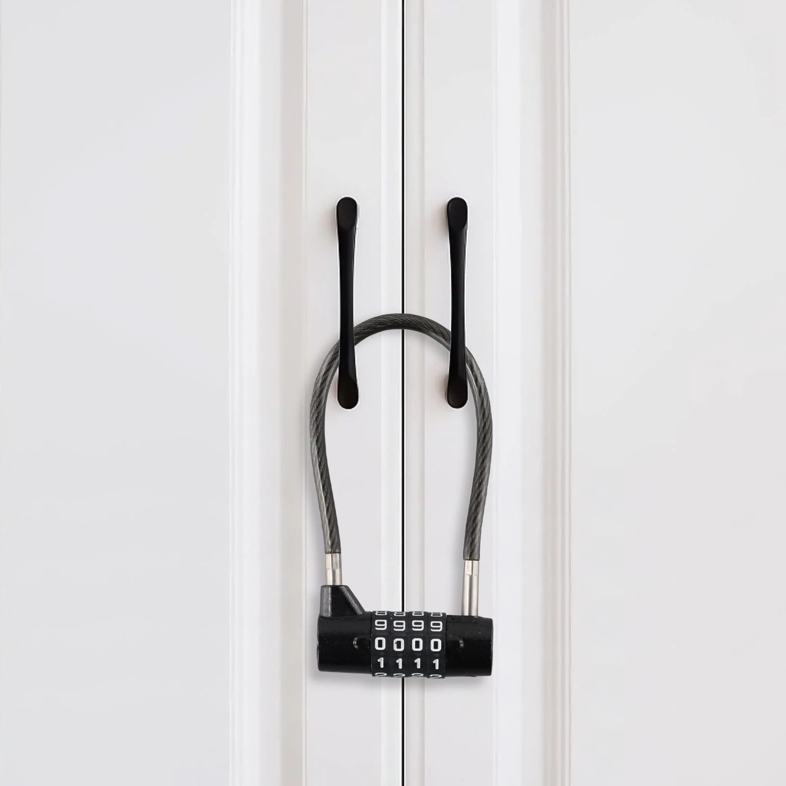 Zinc Alloy Password Lock with Steel Cable for Gym Lockers (2023)