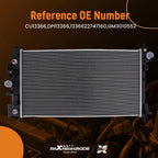 Radiator for Cadillac XTS (2013–2019) with Transmission Cooler