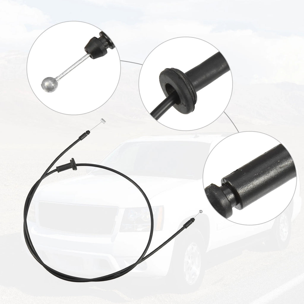 Hood Latch Release Cable for Hyundai Sonata Azera (2011–2019) 811903S000