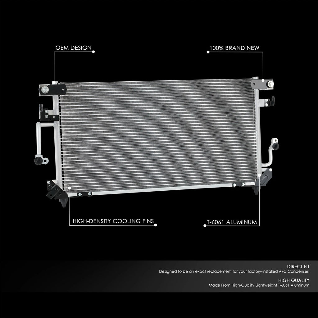 OE Style Aluminum Front A/C Condenser for Lexus LX450 Toyota Land Cruiser (1993–1997)