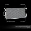 OE Style Aluminum Front A/C Condenser for Lexus LX450 Toyota Land Cruiser (1993–1997)