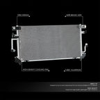 OE Style Aluminum Front A/C Condenser for Lexus LX450 Toyota Land Cruiser (1993–1997)