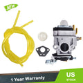Carburetor and Gasket for Powermate PCV43 Tiller (Gas 2 Cycle 43cc)