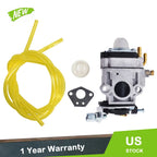 Carburetor and Gasket for Powermate PCV43 Tiller (Gas 2 Cycle 43cc)