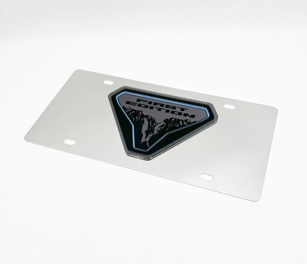 License Plate Frame Premium Chrome for Ford Bronco First Edition (2021–2024)