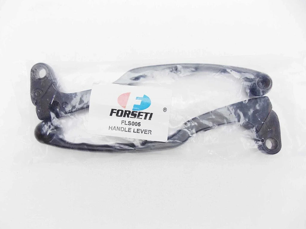 Black Forseti Front Brake & Clutch Lever Set for Yamaha YTM200 (1983-1985)