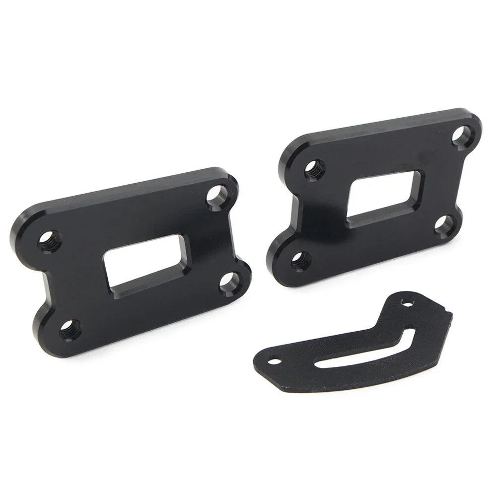 MT09 FZ09 Rear Pedal Lowering Kit & Passenger Footrests (2014-2023)