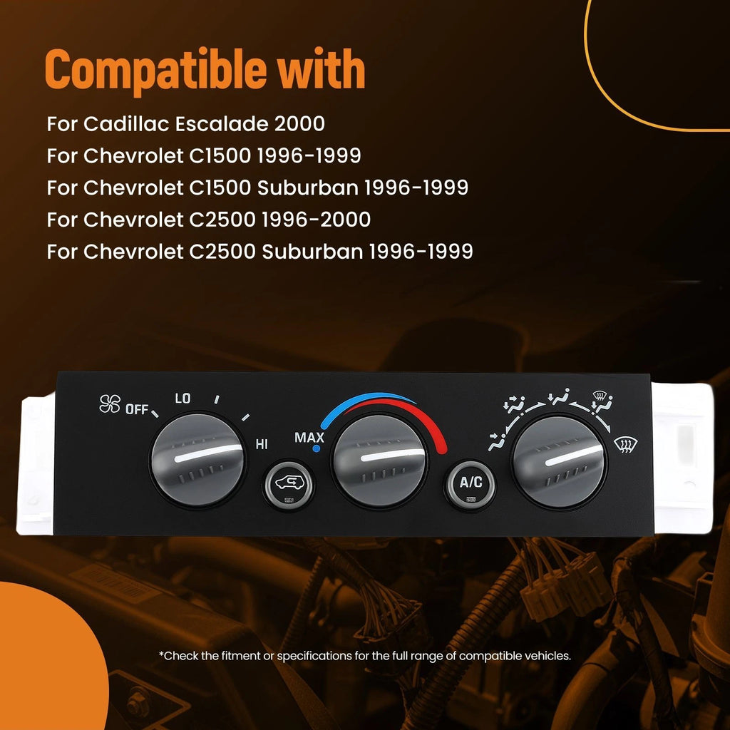 A/C Heater Climate Control for Make Model