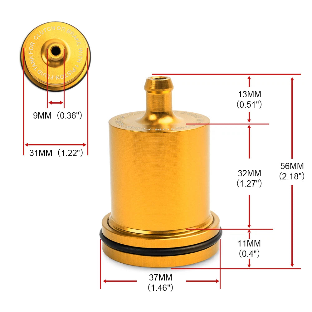 Brake Clutch Master Cylinder Oil Reservoir for Universal Motorcycle