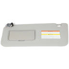 Left Driver Gray Sun Visor for Infiniti QX56 QX80 (2011–2016)