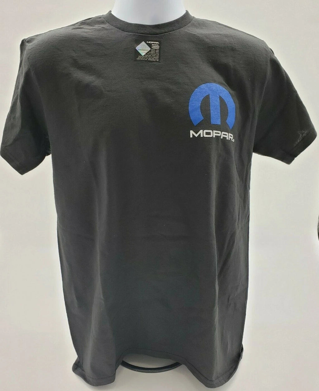 Genuine OEM Black Mopar T-Shirt Powered Since 1937 for All Dodge Models (—)