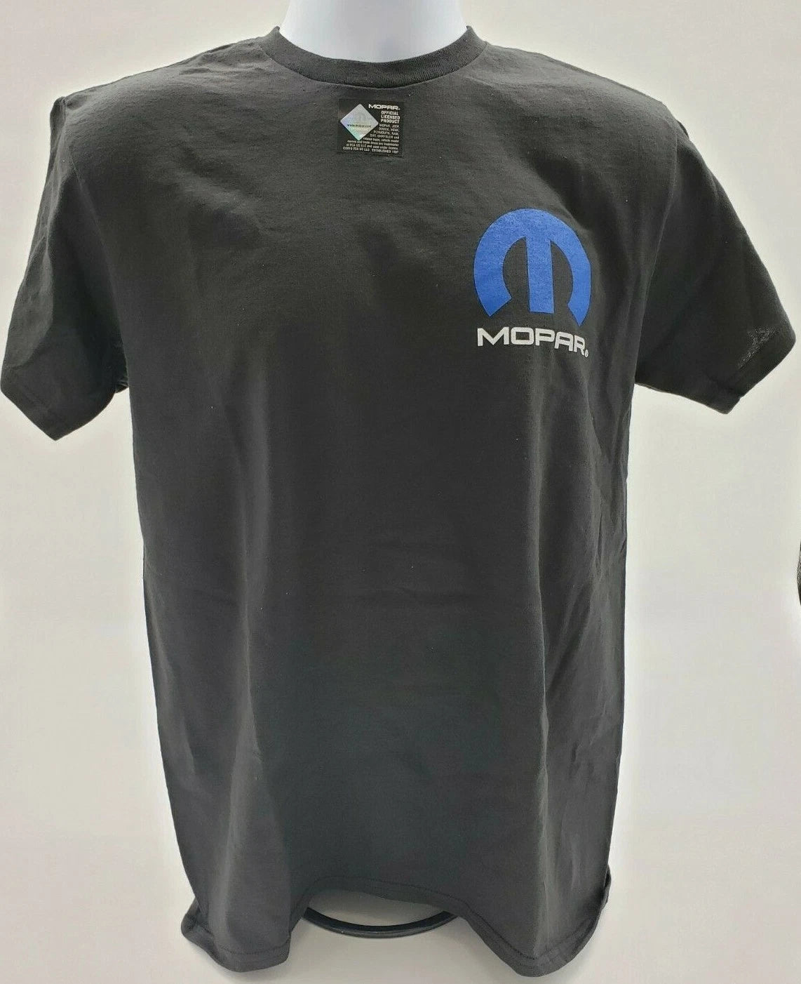 Genuine OEM Black Mopar T-Shirt Powered Since 1937 for All Dodge Models (—)