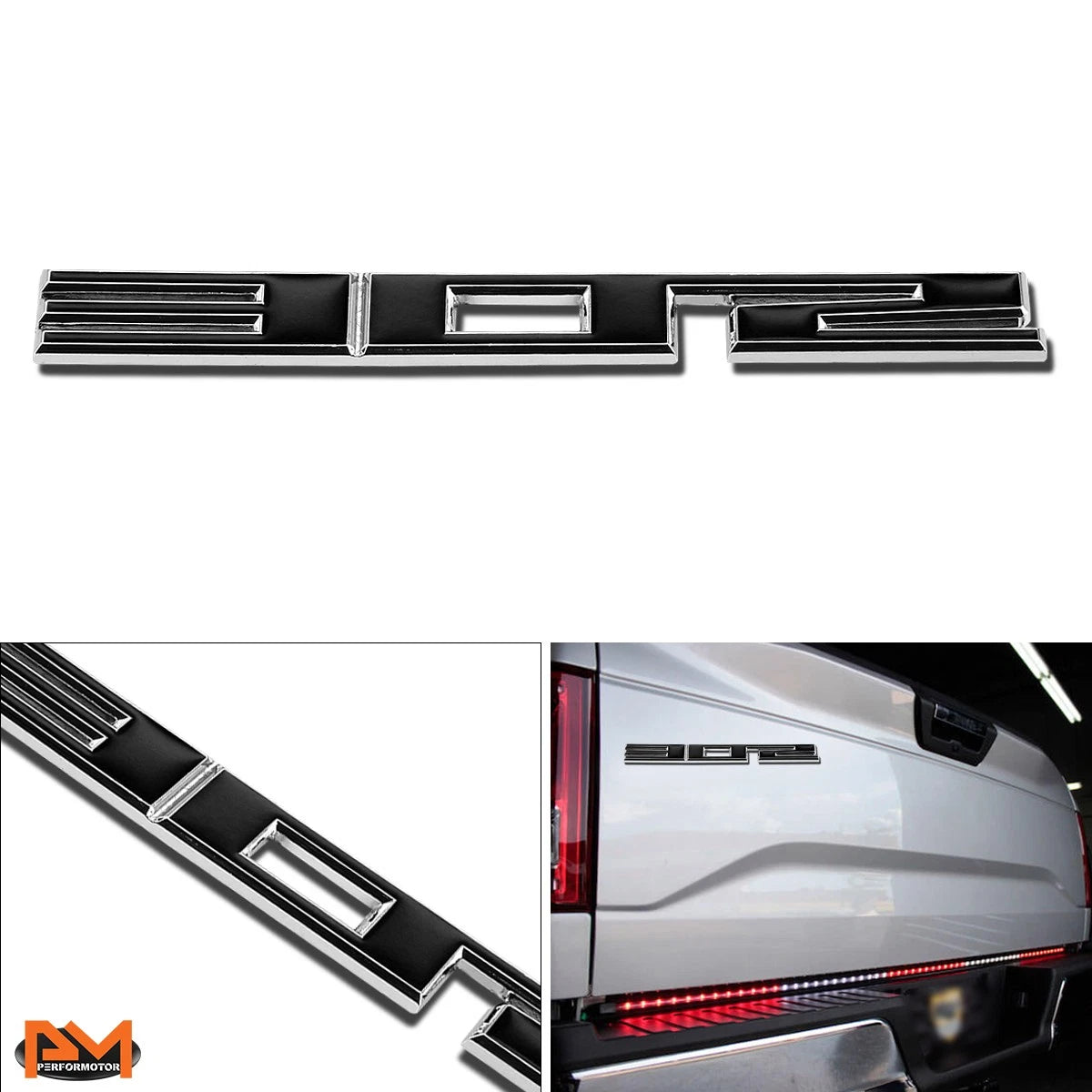 3D Polished Metal Decal Emblem for Ford/BMW/Mercury/LaForza