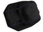 Leather Console Lid Armrest Cover for Dodge Avenger (2008–2014) Blue Stitch