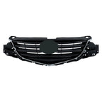 Front Grille for Mazda CX-5 (2015–2016) Painted Black with Chrome Molding