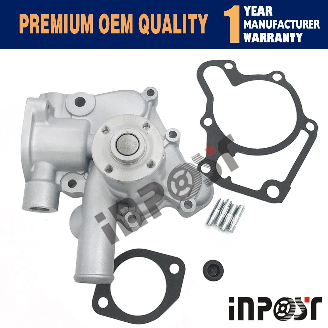 Water Pump for Takeuchi TB014, Yanmar, Komatsu PC15R-8, PC12R-8 (1990–2023)