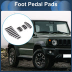4X Manual Foot Accelerator Pedal Covers for Suzuki Jimny JB70W (2018–2022)