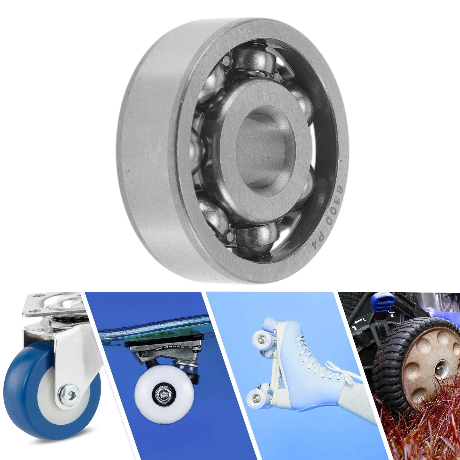 6300 Deep Groove Ball Bearings for Various Models (10x35x11mm)