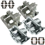 Set of 4 Brake Calipers with Bracket for Honda Pilot (2003–2008)