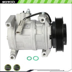 A/C Compressor for Chrysler Pacifica 3.8L (2005–2008) Pulley 6
