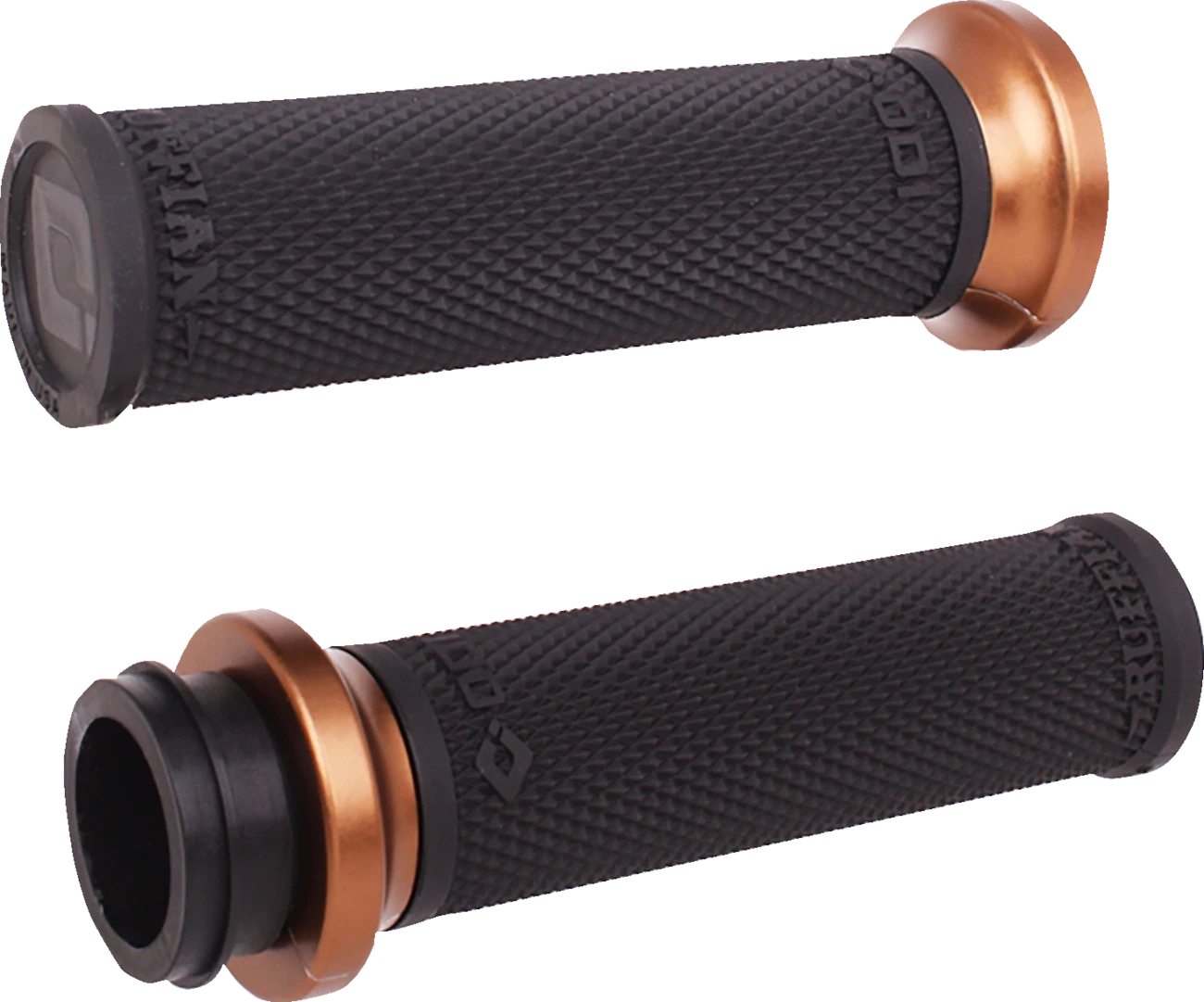 ODI Ruffian Lock-On Street Grips for TBW (V30HTWB-Z) - Black/Bronze