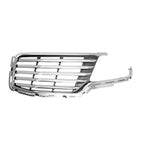 Driver Side Grille Replacement Chrome ABS Plastic for 2016-2018 Lincoln MKX