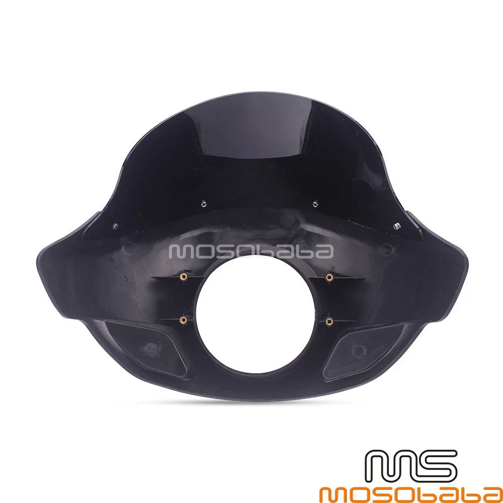 5 3/4" Headlight Fairing Windshield for Harley Low Rider, Fat Bob (2006-2023)