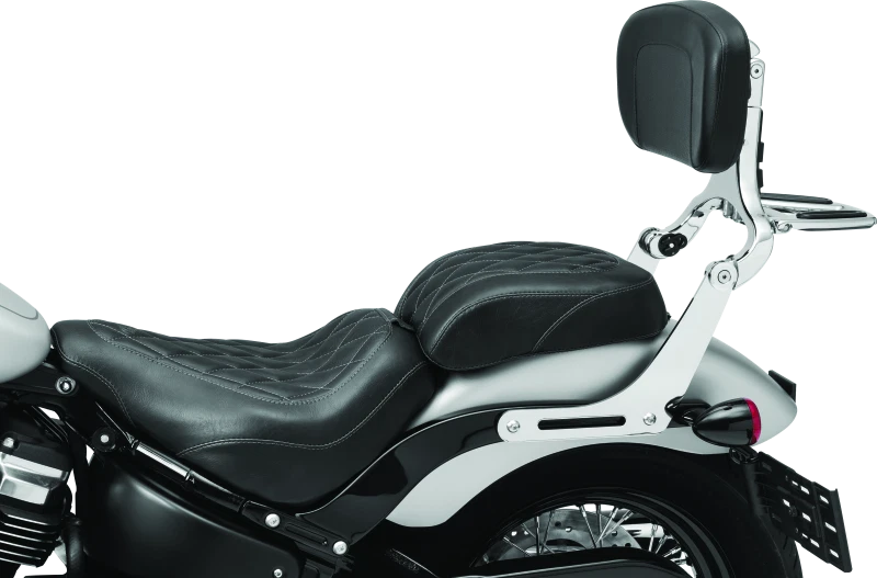 Kuryakyn Fixed Mounts Multi-Purpose Backrest & Luggage Rack for Harley (2018–2019)