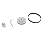 GT2 Timing Belt Closed Loop 200mm Pulley Set (20 Teeth & 60 Teeth) for 3D Printer